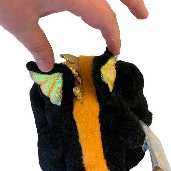 WEBKINZ Lava Dragon Ganz 12" Unopened Code NWT Stuffed Animal Plush HM463 - Picture 5 of 9